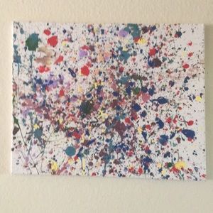 Wall Art - Colorful - Splatter Painting
